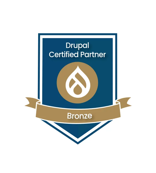 Drupal Certified Bronze Partner